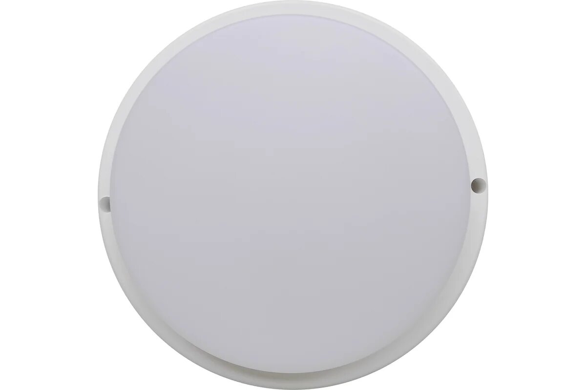Накладной светильник Ecola LED ДПП Круг IP65 матовый белый 18W 220V 6500K 175x45 DPRD18ELC