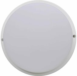Накладной светильник Ecola LED ДПП Круг IP65 матовый белый 24W 220V 6500K 210x45 DPRD24ELC