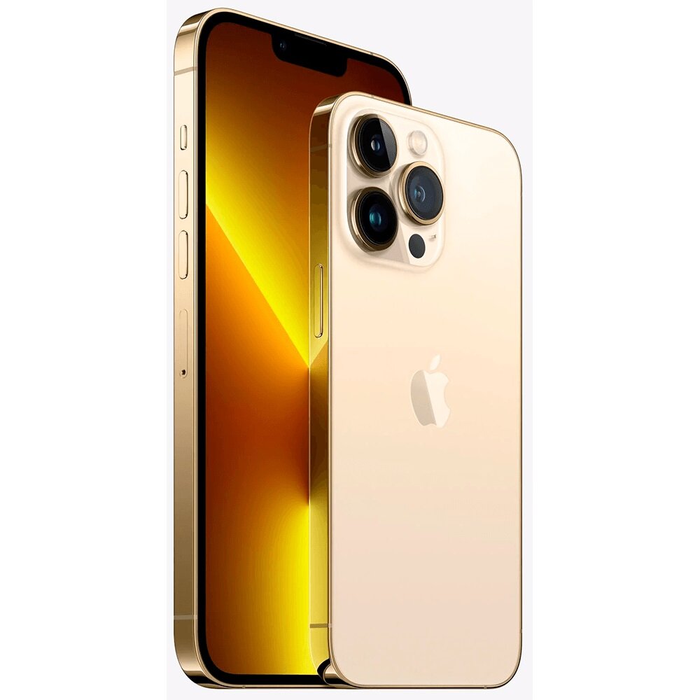Смартфон Apple iPhone 13 Pro Max, 128GB, Gold (Золотой), Dual: nano SIM ...