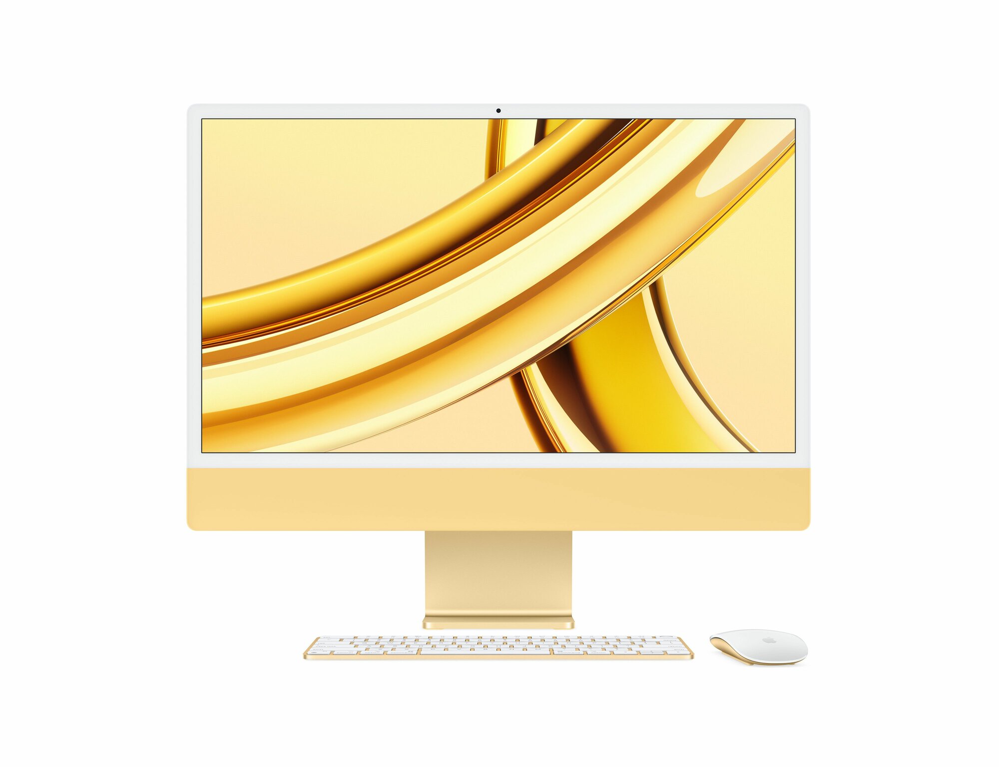 Моноблок Apple iMac 24" M3 4.5K Retina Display, 8C CPU, 10C GPU, 16GB RAM, 1TB SSD, Yellow, русская клавиатура Z19W000BP