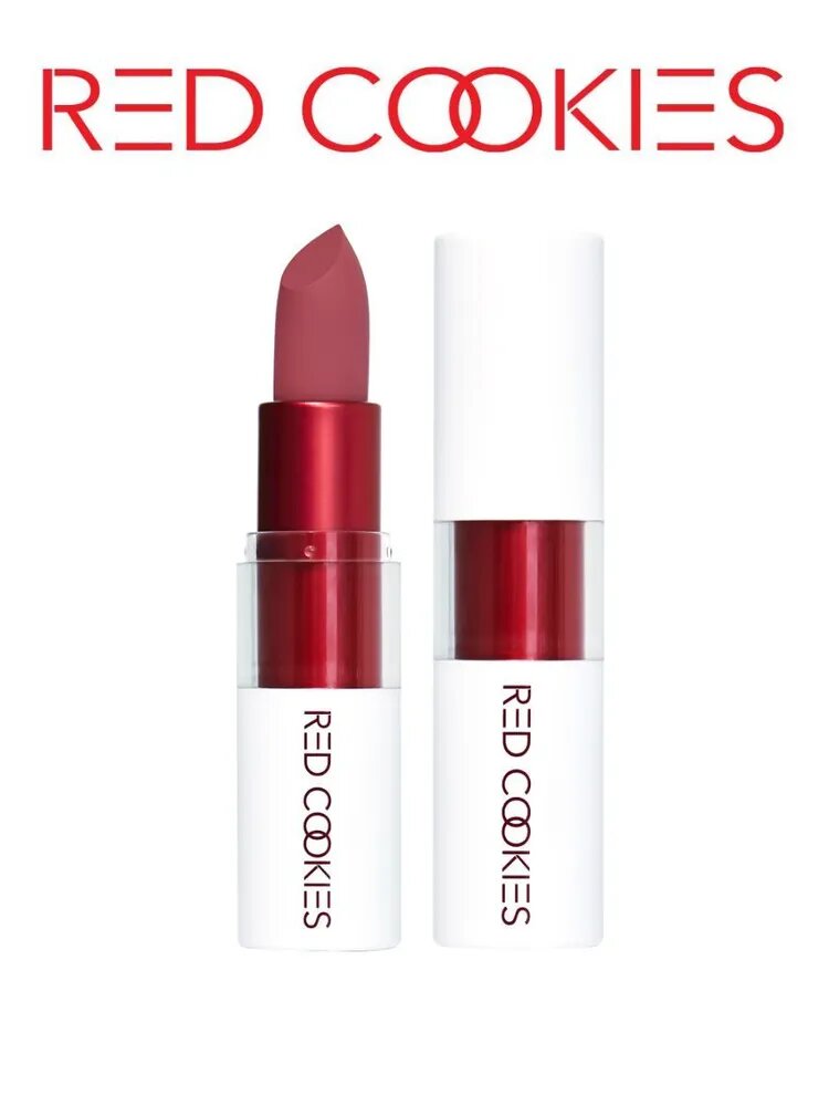 RED COOKIES Губная помада Marshmallow Powder Lipstick A5 Mandarin Holic пыльная роза