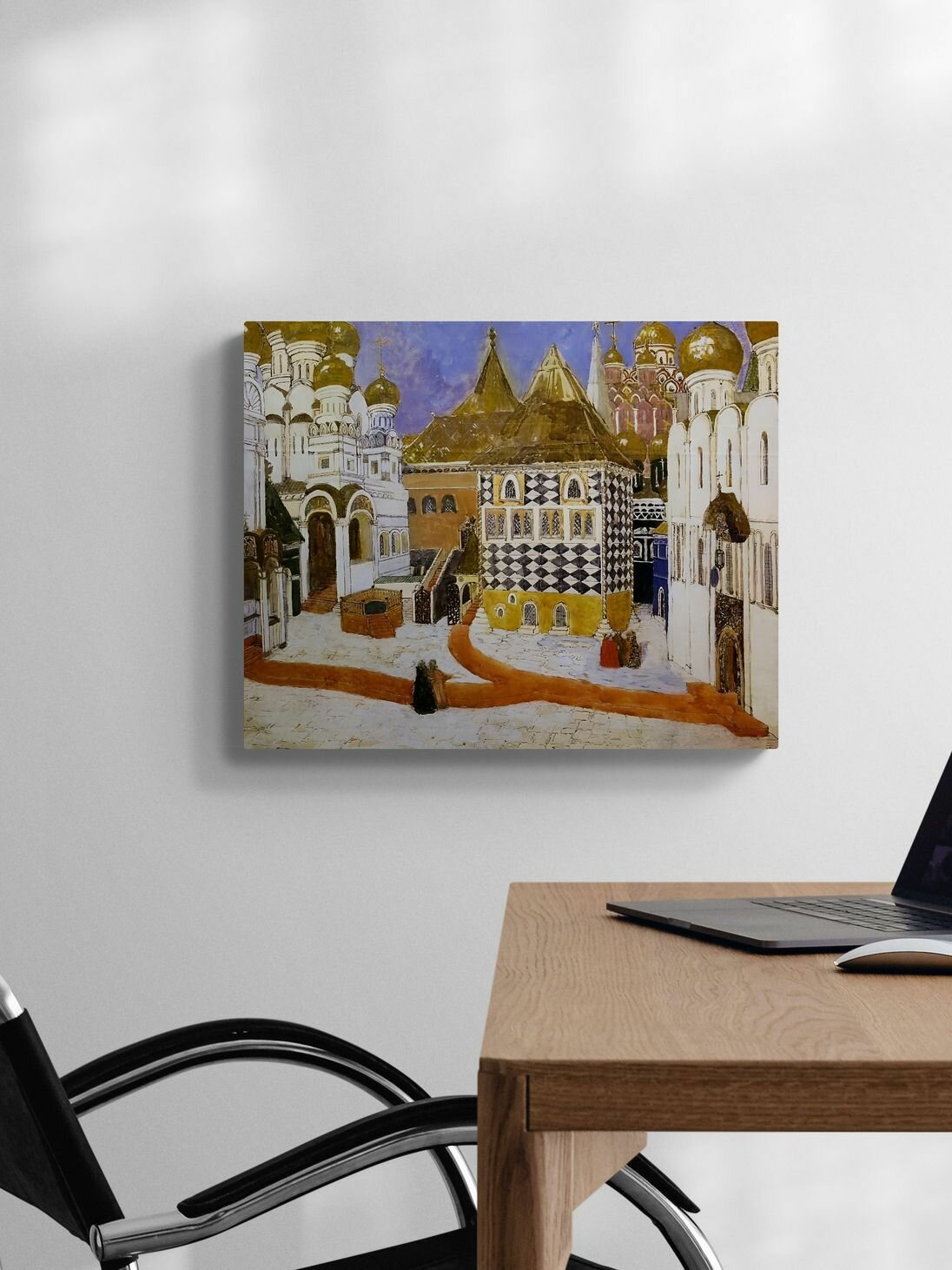 Александр Яковлевич Головин - "Кремлевская площадь" 50x40 — фото 1