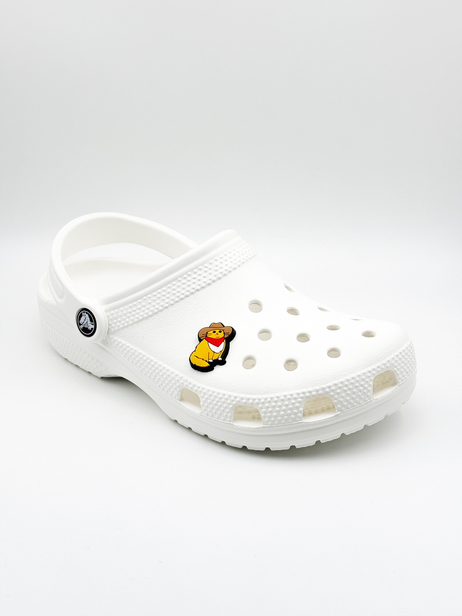 Украшения для обуви джибики("Мемы", "Кот ковбой"), Джибитсы(1 штука) — фото 1