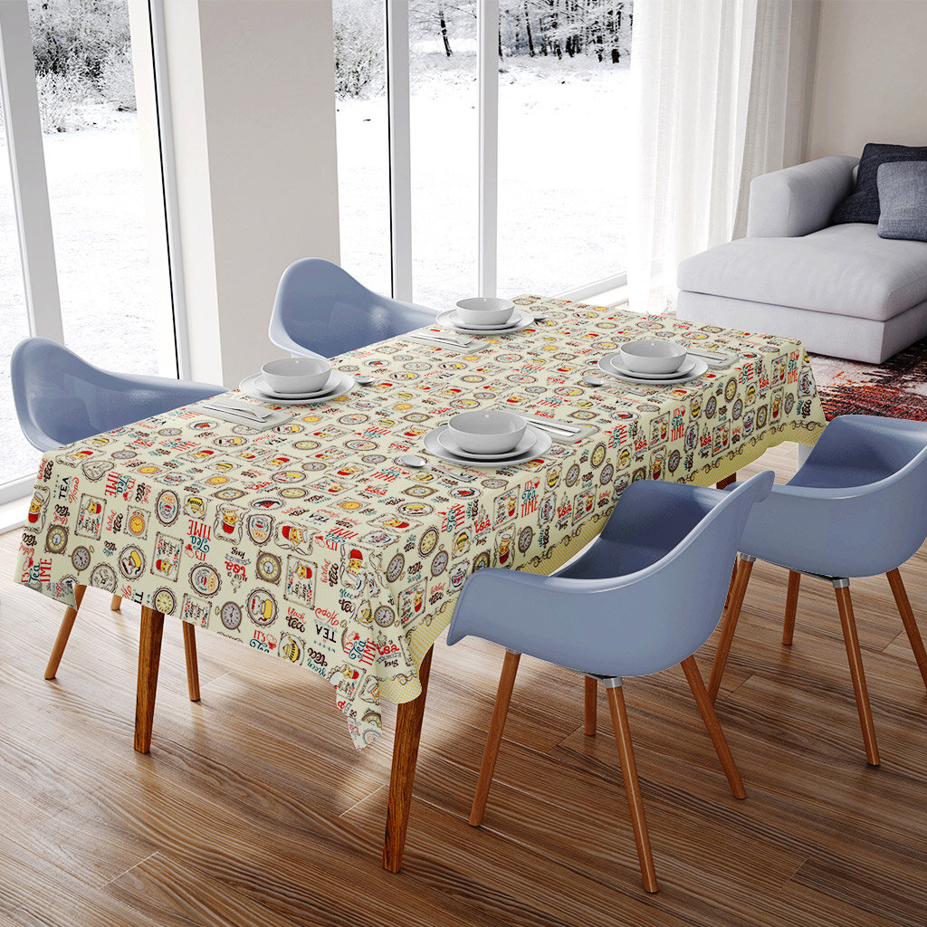 Скатерть Домашняя мода 150х145 см 