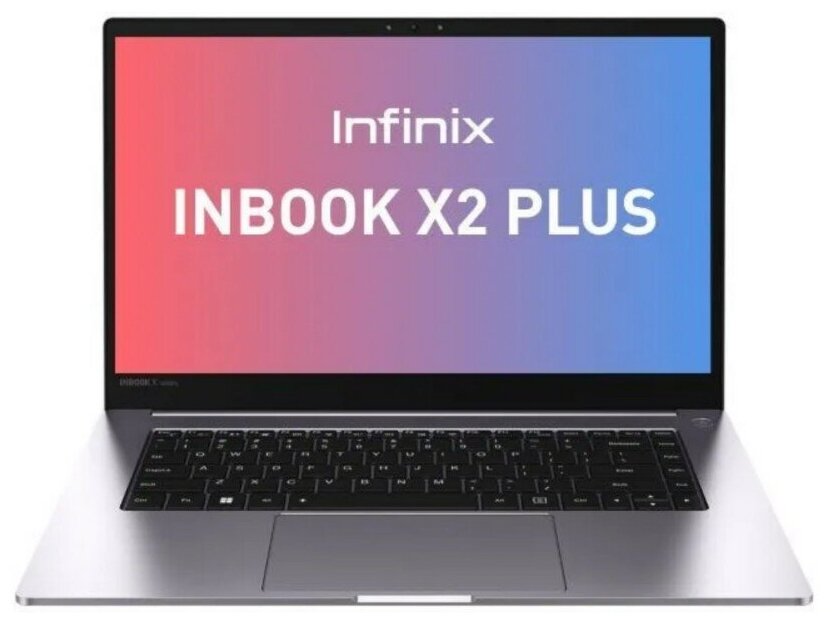 Ноутбук Infinix (71008300762)15.6" IPS FHD Inbook X2 PLUS-11th (XL25) grey (Core i7 1195G7/16Gb/512Gb SSD/VGA int/W11)