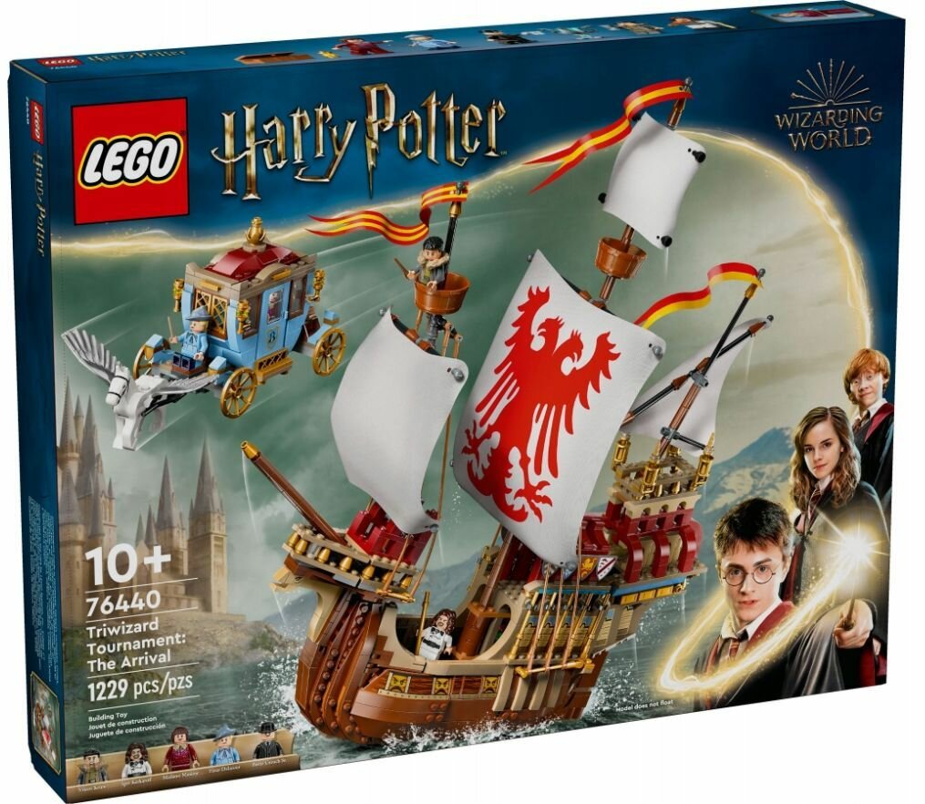 Конструктор LEGO Harry Potter - Турнир трёх волшебников: Прибытие - Лего Гарри Поттер 76440