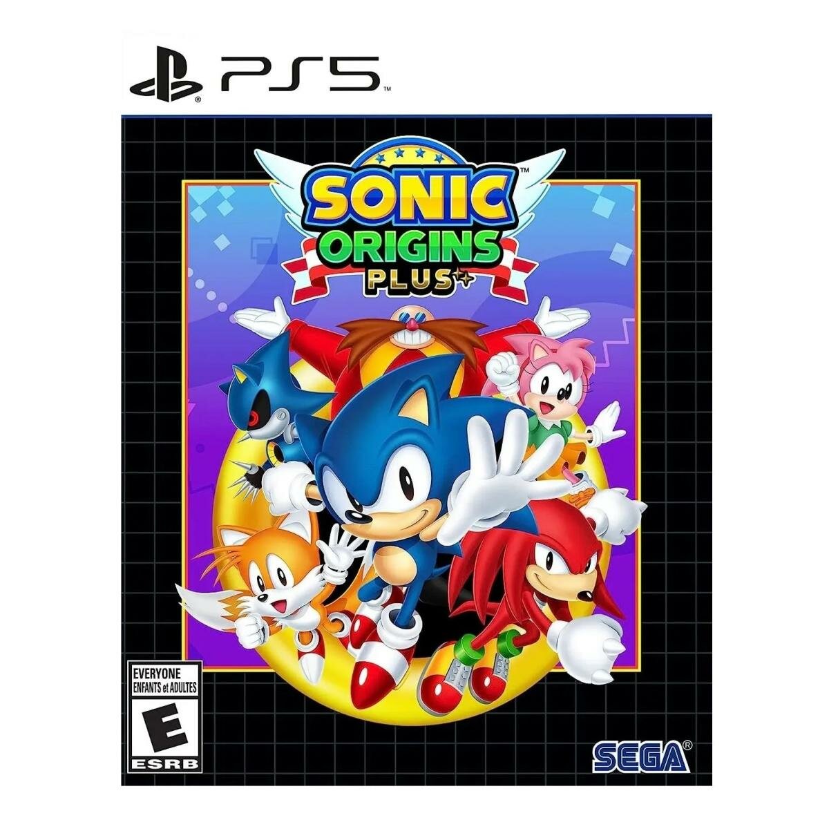 Игра "Sonic Origins Plus" для PS 5, русские субтитры, 16 игр в одном сборнике