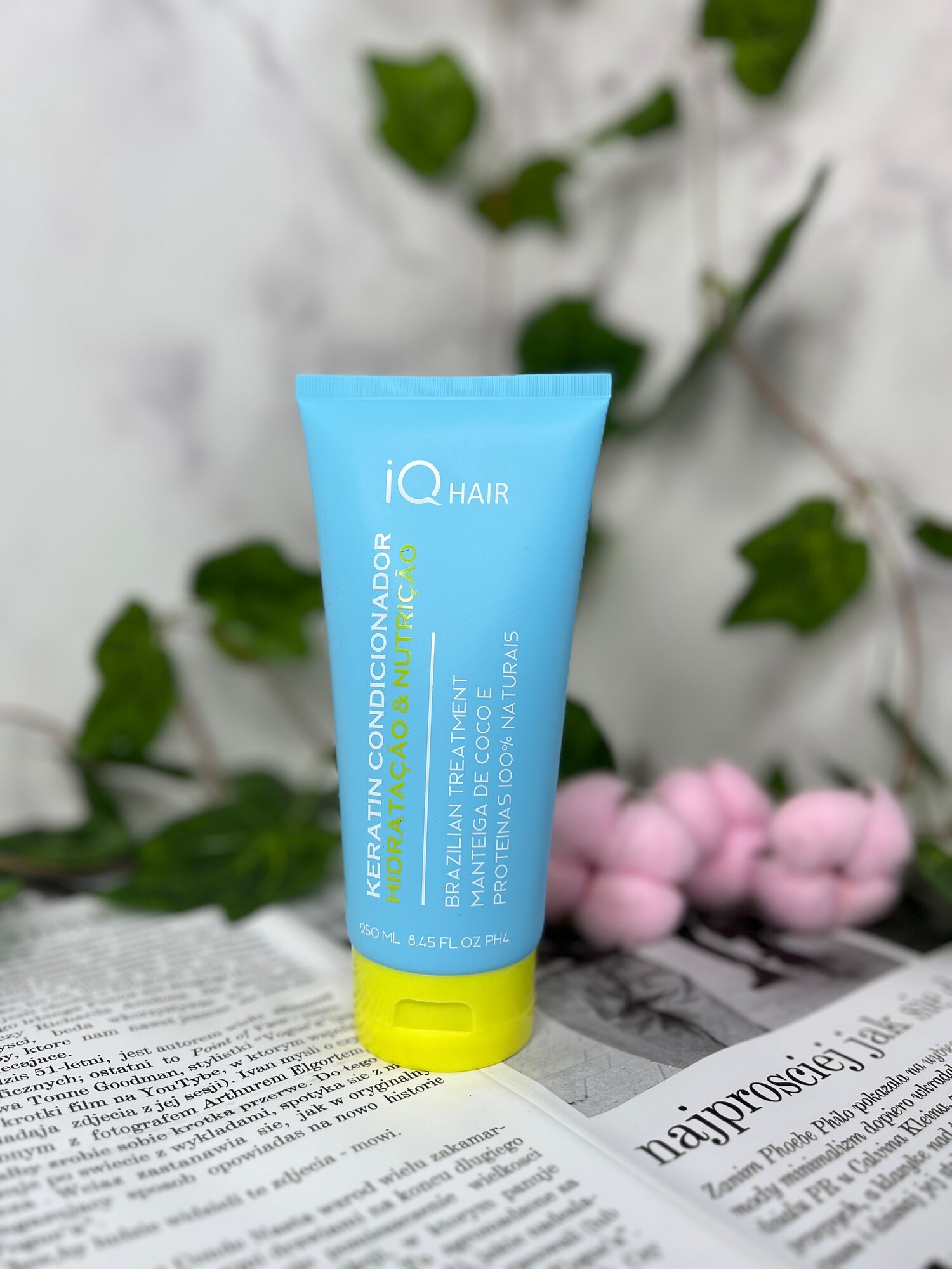 IQ Hair Hidratação & Nutrição Кондиционер Увлажнение и питание 250 мл — фото 1