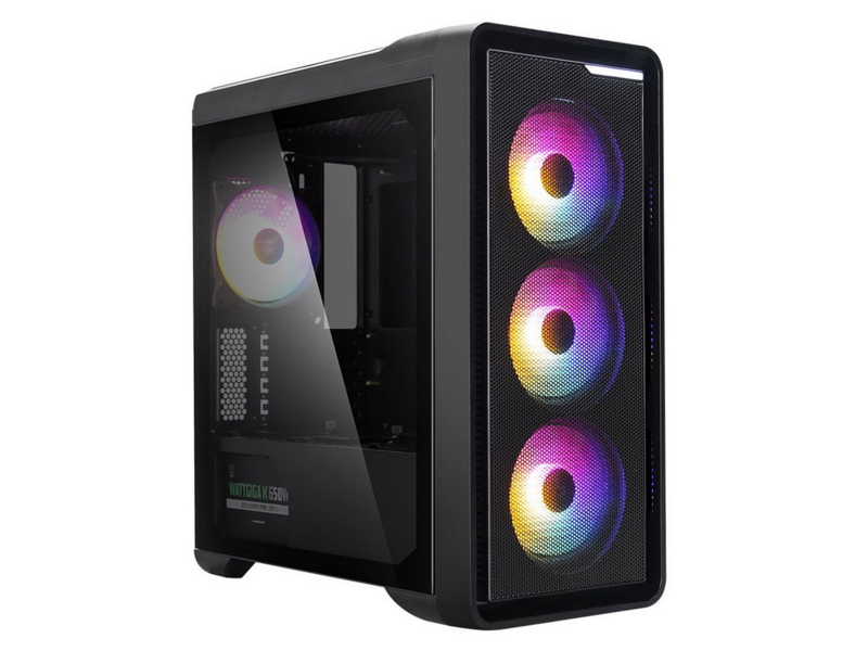 Корпус Zalman M3 PLUS RGB mATX Mini Tower PC Case, RGB Fan x4, T/G