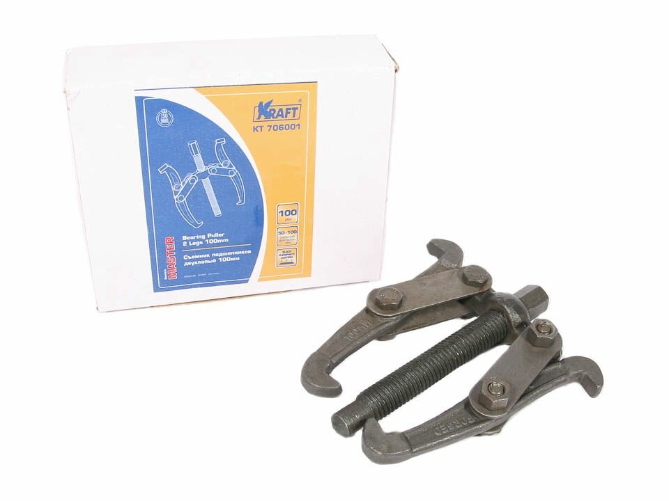 Съемник подшипников 2-х лапый 100 мм KRAFT Master KT 706001