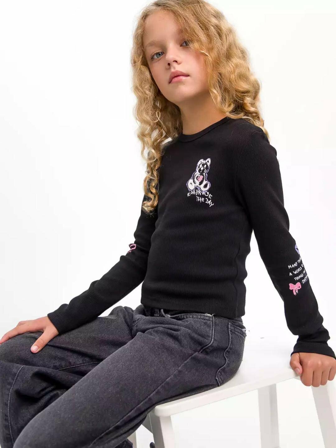 Лонгслив neo, размер 134