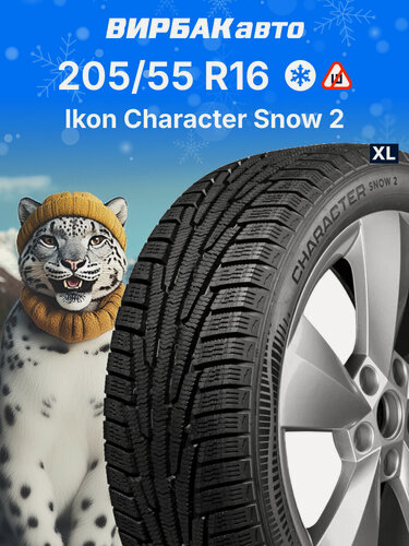 Изображение товара Зимние шины Ikon Character Snow 2 (Nordman RS2) 205/55 R16 94R XL