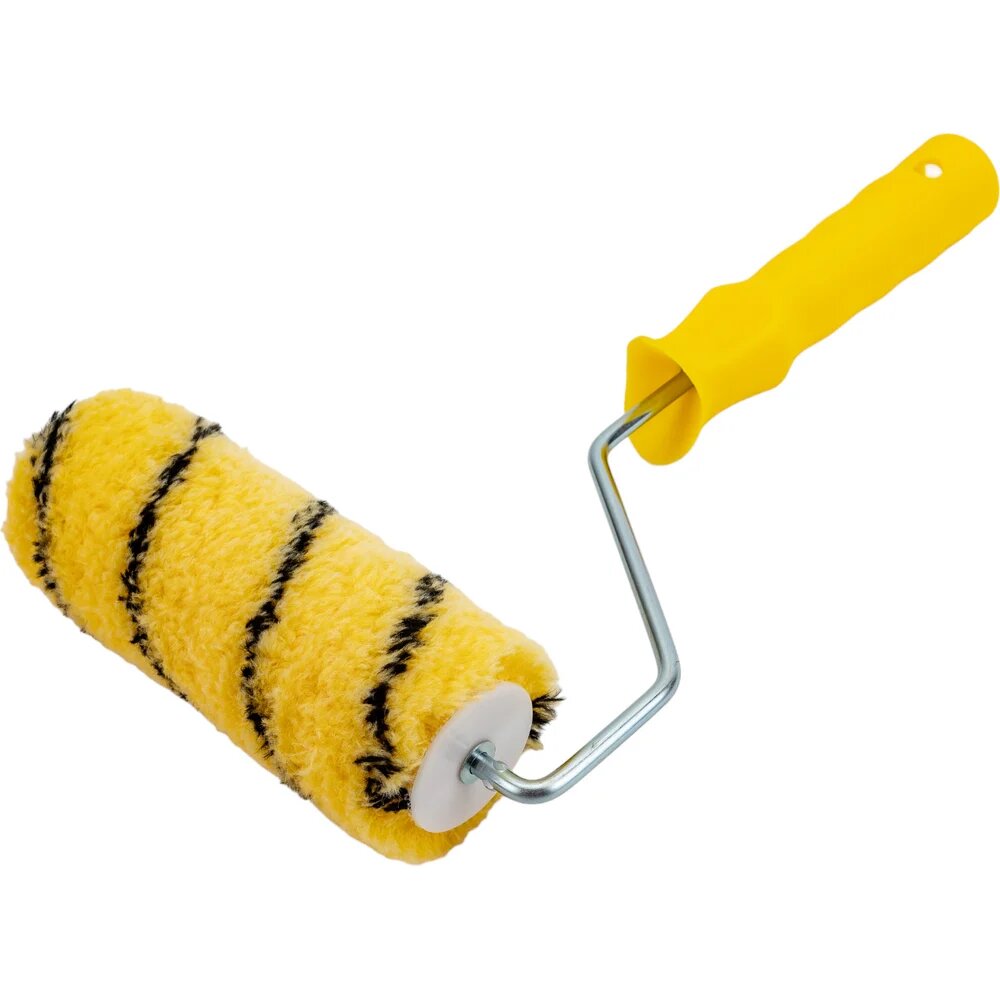 FIT IT Валик полиакрил. бежевый с полосками 150 мм 01852