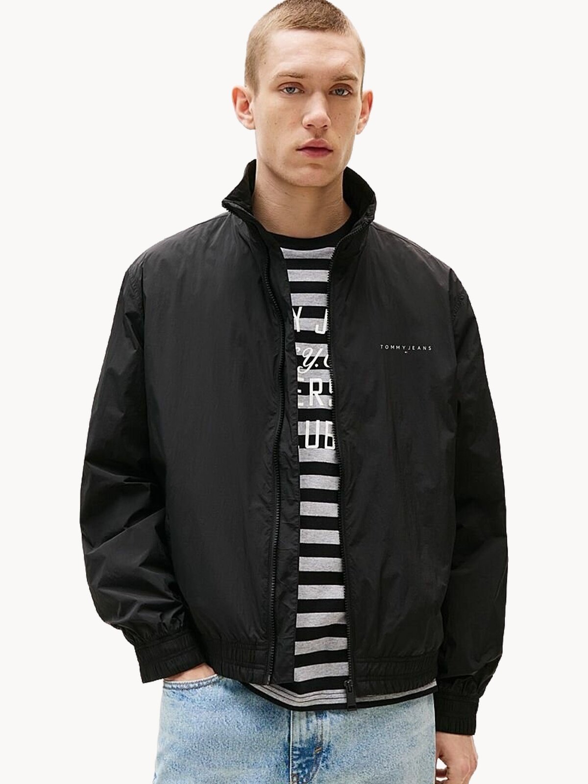 Куртка Tommy Jeans, размер XL, черный