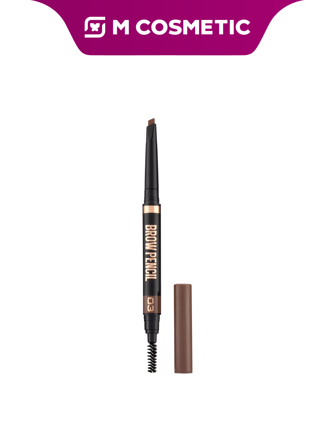 Карандаш для бровей STELLARY Brow Sculpting, тон3 автоматический, 10 г