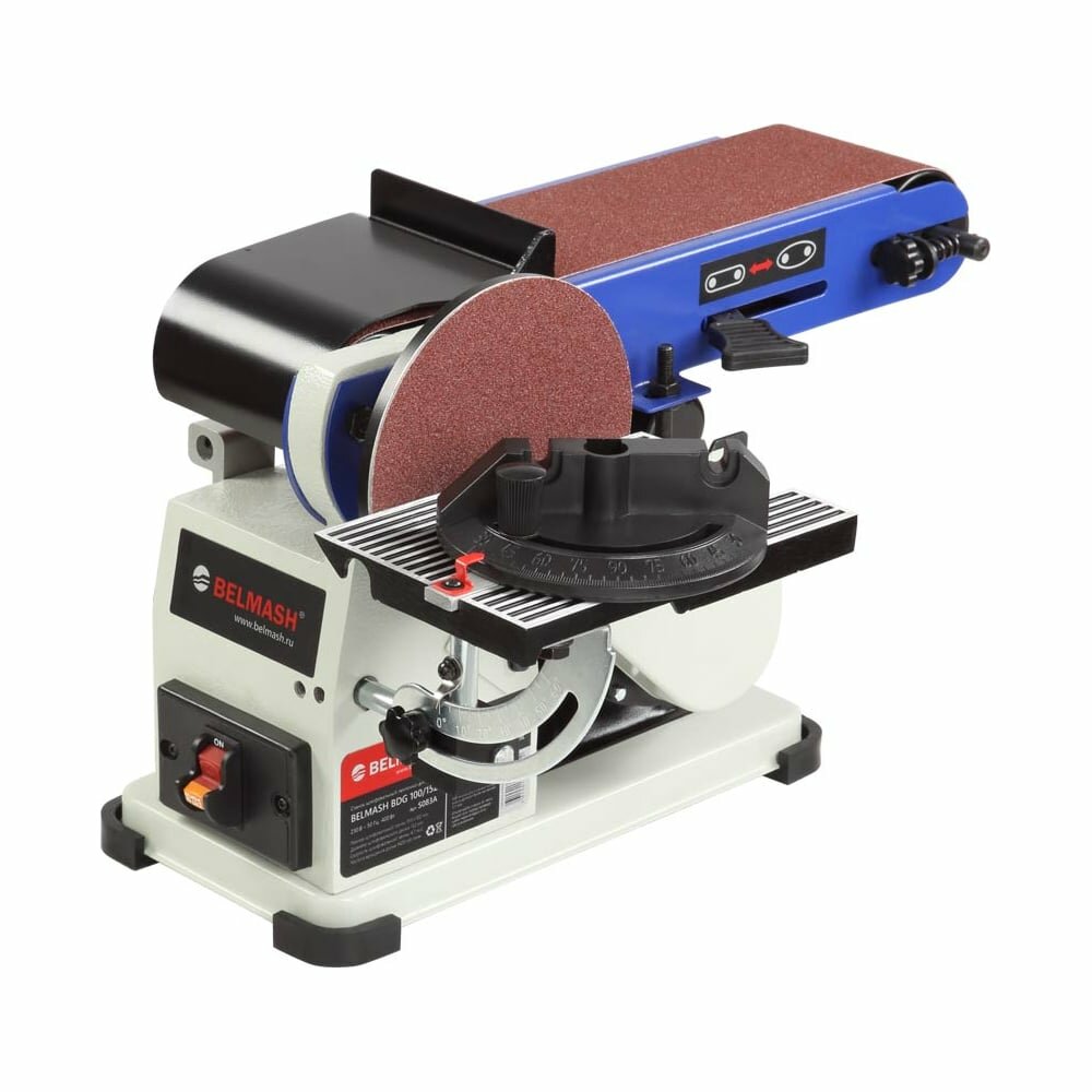 Шлифовальный ленточно-дисковый станок Белмаш BDG 100/152