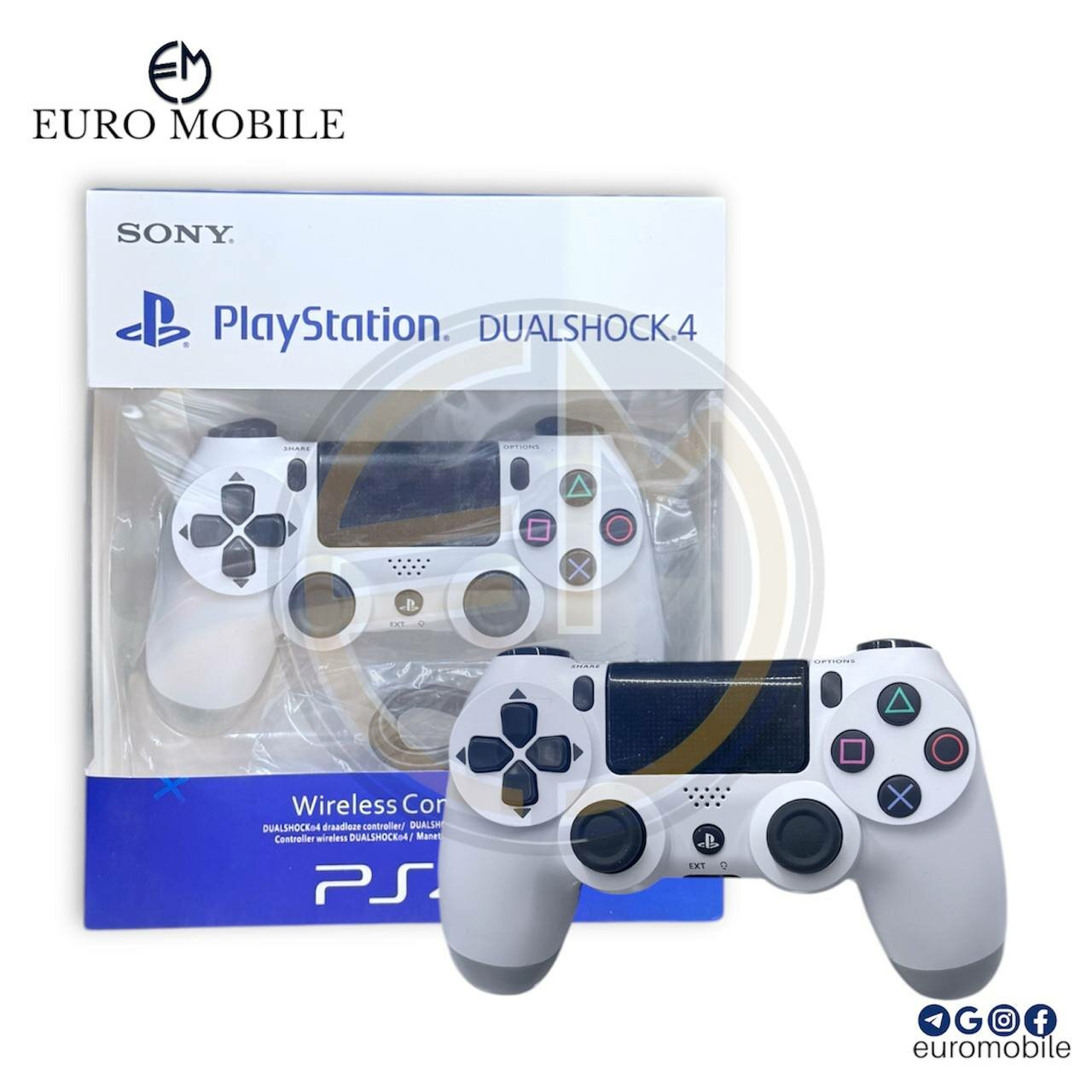 Беспроводной геймпад для Sony PlayStation 4 / PS3, DualShock-стиль, Bluetooth, разные цвета