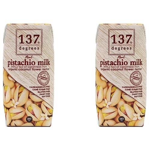 Ореховый напиток 137 Degrees Pistachio Milk Original 2.6%, 180 мл, 2 шт.