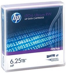 Картридж HP LTO-6 Ultrium 6.25TB MP RW Data Tape [C7976A]