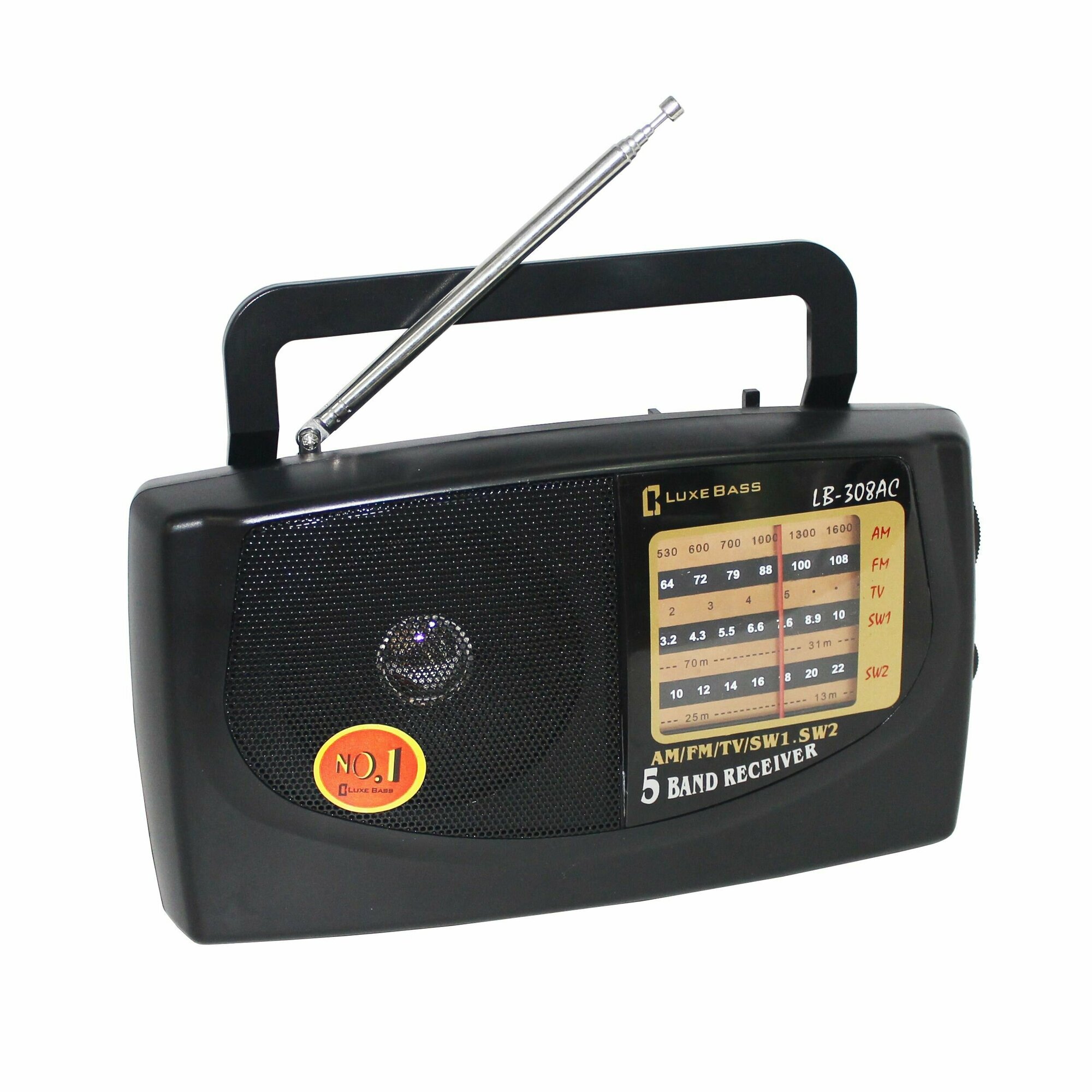 Переносной радиоприемник с универсальным питанием LuxeBass LB-308AC