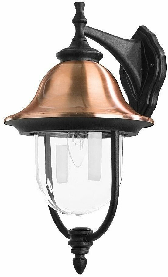 Уличный настенный светильник Arte Lamp BARCELONA A1482AL-1BK