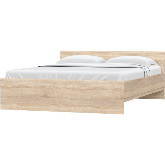 фото Кровать нк-мебель STERN 160х200 Дуб Сонома 72676498