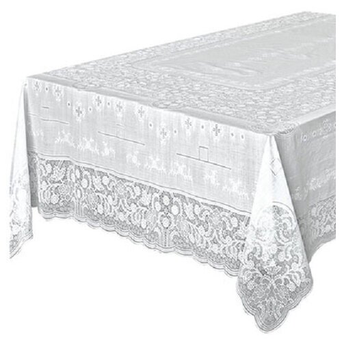 Скатерть NIKLEN ПВХ белый 150*230 см