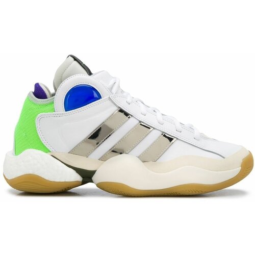 Кроссовки adidas CRAZY BYW x SANKUANZ, полнота 10, размер 8.5UK (42.7EU), белый кроссовки для баскетбола adidas pro n3xt 2021 art g58892 9us