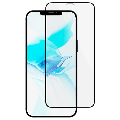 Защитное стекло uBear Antibacterial Extreme Nano Shield для Apple iPhone 12/12 Pro для Apple iPhone 12, Apple iPhone 12 Pro, 1 шт., черный..