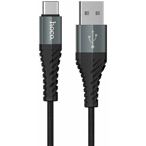 Кабель USB - Type-C Hoco X38 Cool Charging (черный), 1 шт. data кабель usb hoco x38 micro usb 1 метр красный