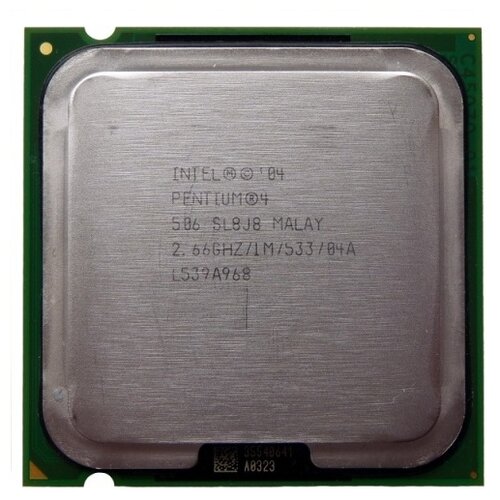 Процессор Intel Pentium 4 506 Prescott LGA775,  1 x 2667 МГц, OEM