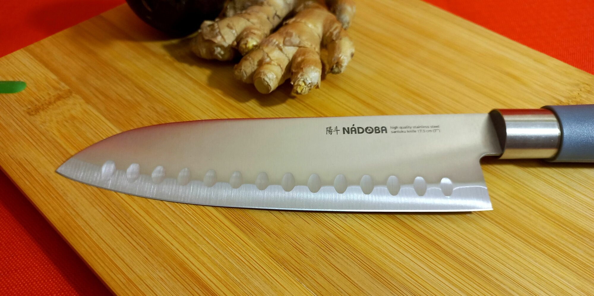 Нож сантоку Nadoba Haruto, лезвие 17.5 см - фотография № 4