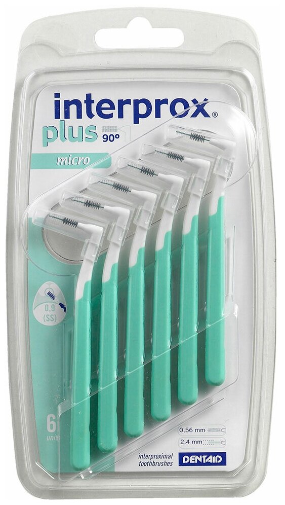 Ершик межзубный Interprox Plus Micro 6 шт