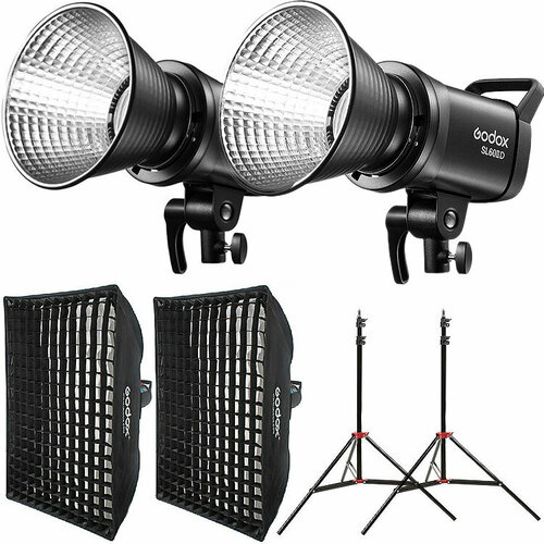 Студийный комплект Godox SL60IID KIT33 Duo Plus 4890000₽