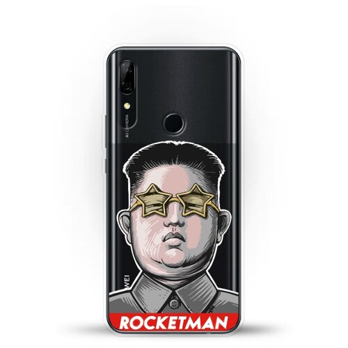 фото Силиконовый чехол rocketman на huawei p smart z andy & paul