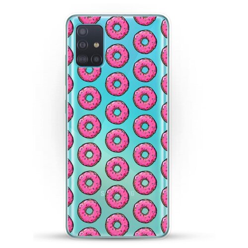 фото Силиконовый чехол пончики на samsung galaxy a51 andy & paul