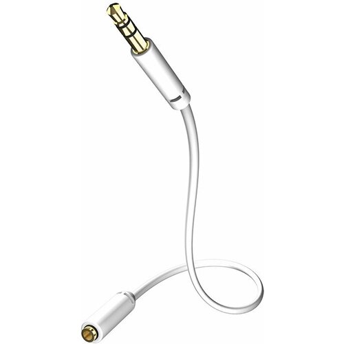 Кабель межблочный In-Akustik Star MP3 Audio Cable (M-F) 3.5mm Phone plug (m)<>3.5 Phone plug (F) 5.0m #00310505