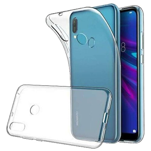 фото Чехол силиконовый для huawei y6 2019 / honor 8a (прозрачный) нет