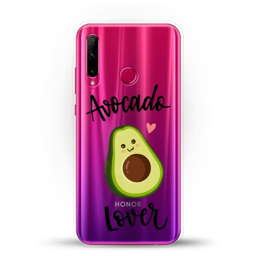 фото Силиконовый чехол любитель авокадо на honor 10i andy & paul