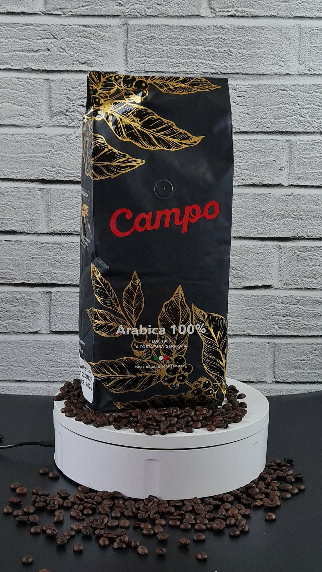 CAFE NOIR/ Кофе эспрессо в зернах CAMPO BLEND BASIC 100% арабика 1000 гр. - фотография № 1