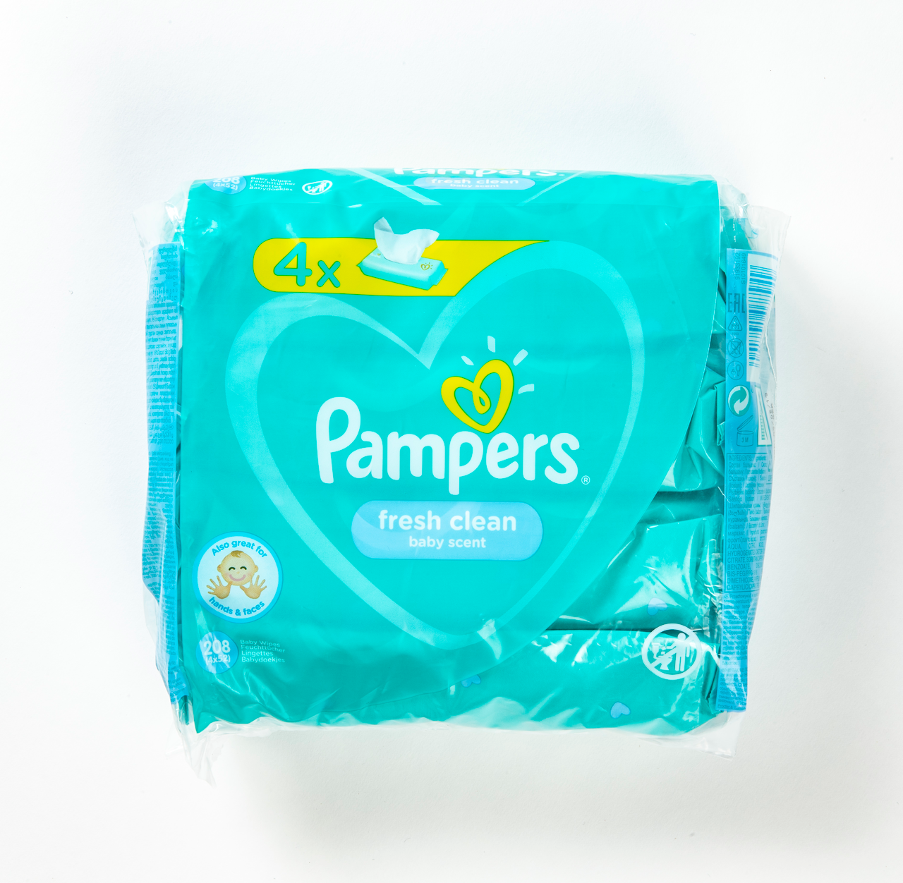 Влажные салфетки Pampers Fresh Clean Single, 52 шт - фото №10