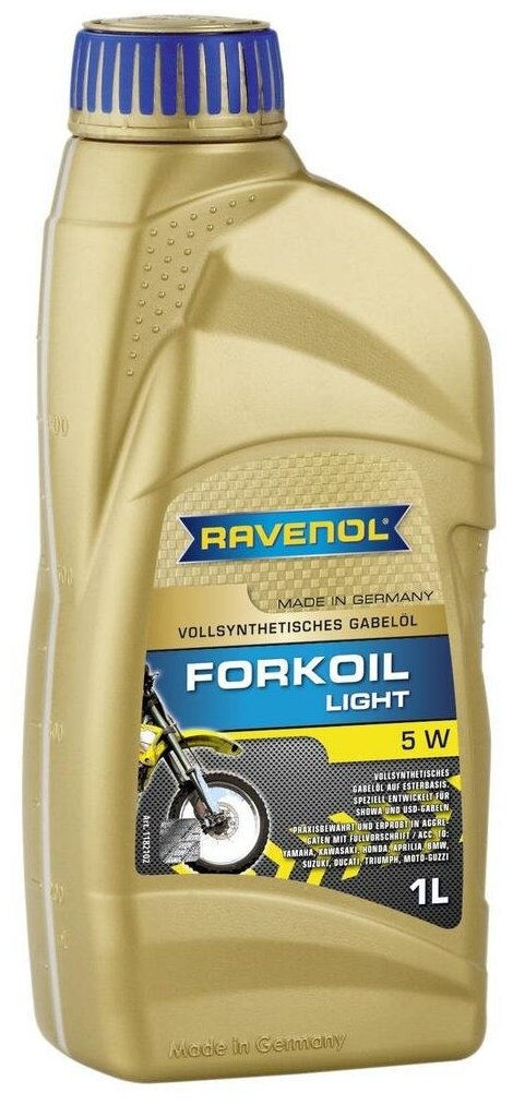 RAVENOL 4014835731714 5W 1L FORKOIL LIGHT NEW вилочное масло