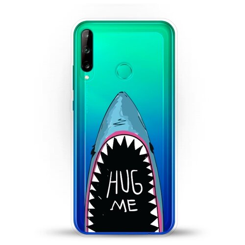 фото Силиконовый чехол акула на honor 9c andy & paul