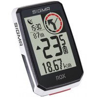 Велокомп. 4-001051 ROX 2.0 (White) 14 функций, GPS, BLUETOOTH (Android, IOS) белый SIGMA NEW