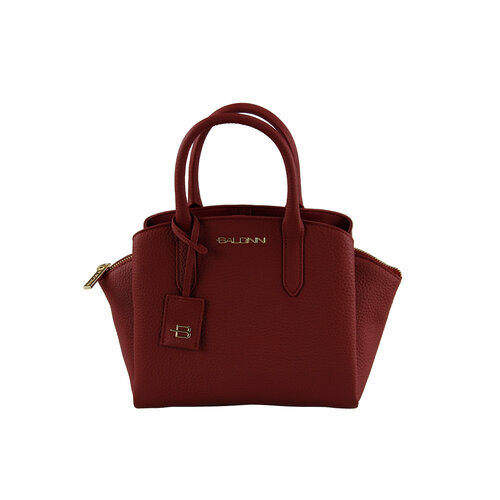 фото Сумка baldinini, фактура зернистая, красный