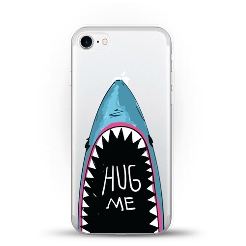 фото Силиконовый чехол акула на apple iphone 8 andy & paul