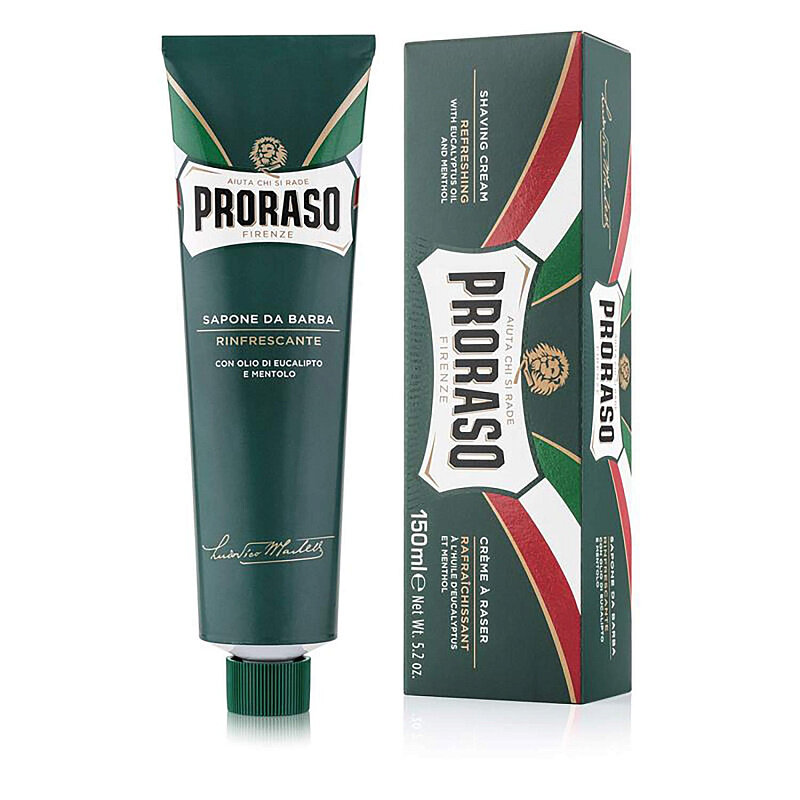 Крем для бритья Зеленая Эвкалипт и Ментол Proraso 150 мл