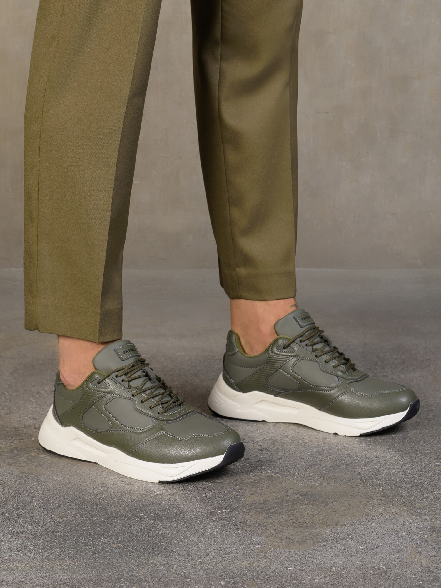 Кроссовки PATROL, размер 40, хаки — фото 1