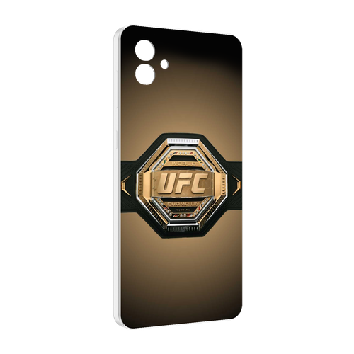Чехол MyPads UFC единоборства мужской для Samsung Galaxy M04 задняя-панель-накладка-бампер