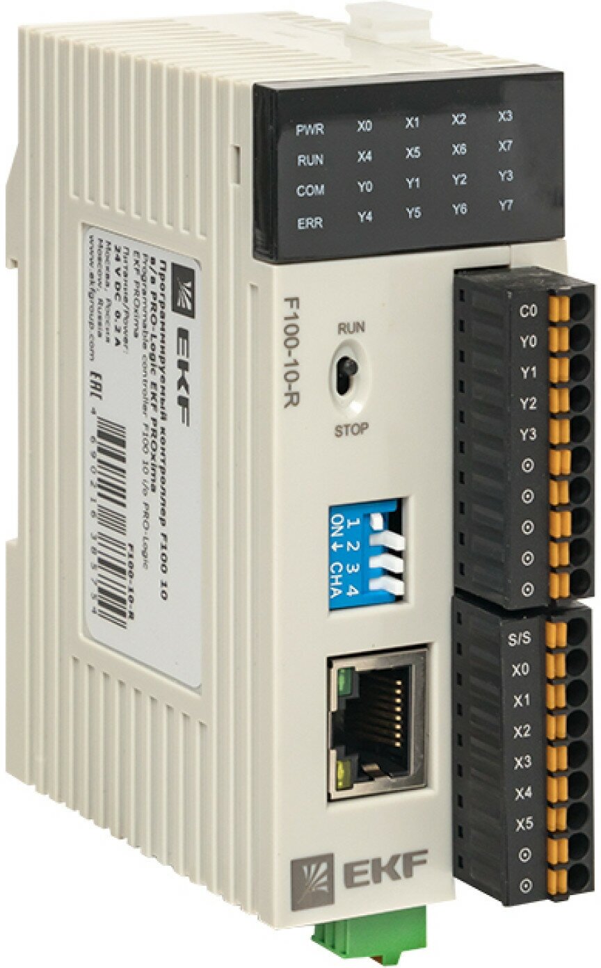 Программируемый контроллер F100 10 в-в PRO-Logic EKF